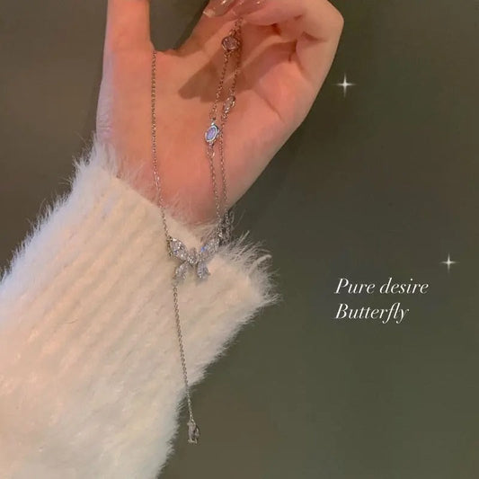 Butterfly Necklace for Women