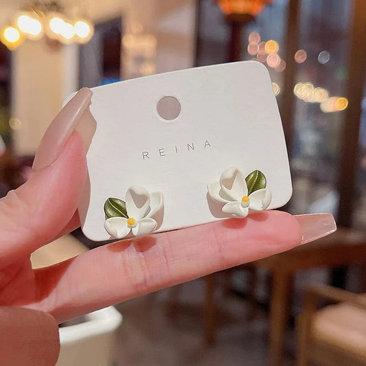 Green Dangle Earrings for Women