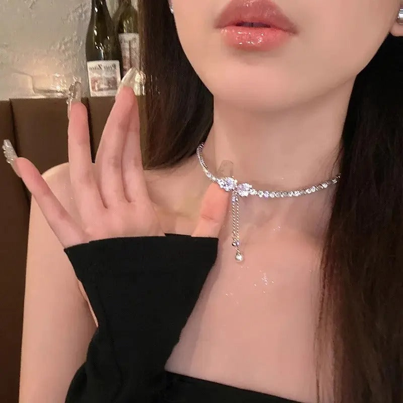 Choker Collarbone Necklace for Women