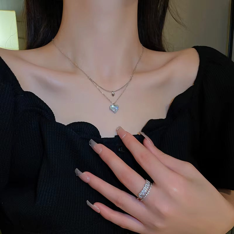 Delicate Heart Necklace for Women