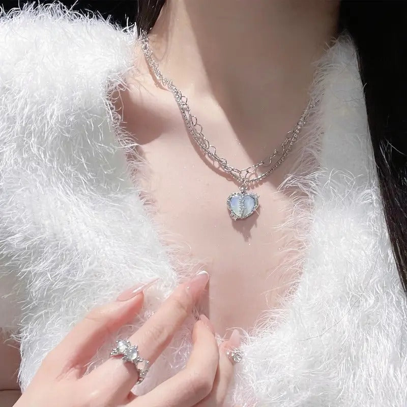 Heart Necklace for Women