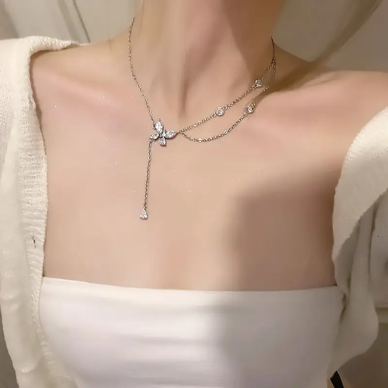 Butterfly Necklace for Women