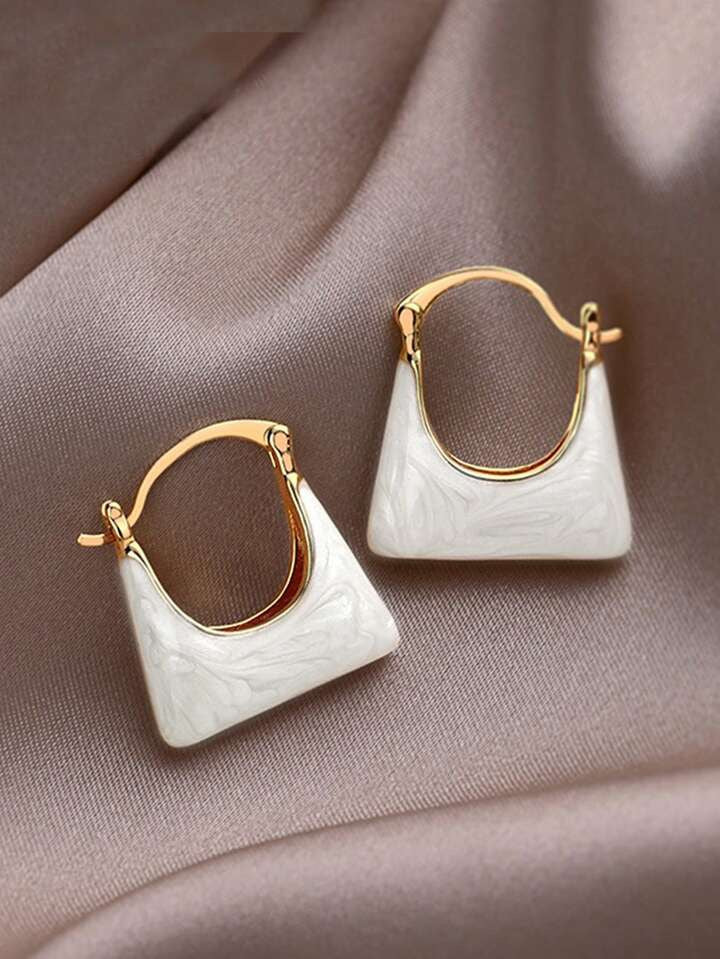 Bag Shape Earrings for Women