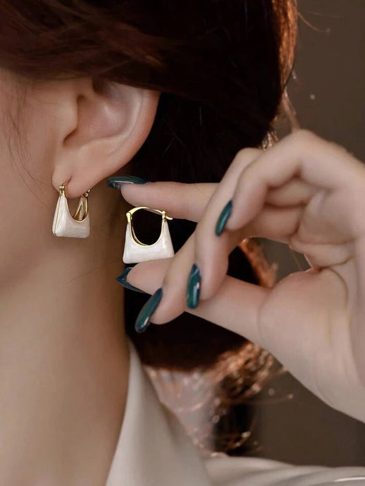 Bag Shape Earrings for Women