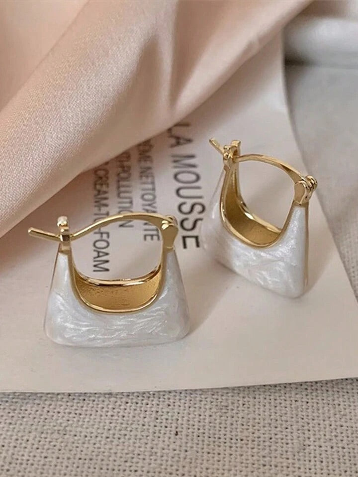 Bag Shape Earrings for Women